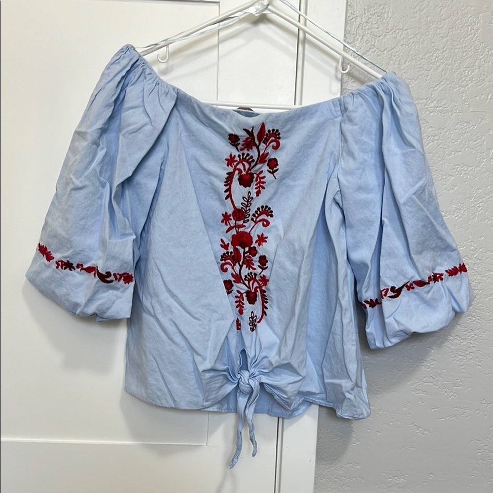 Zara off shoulder top